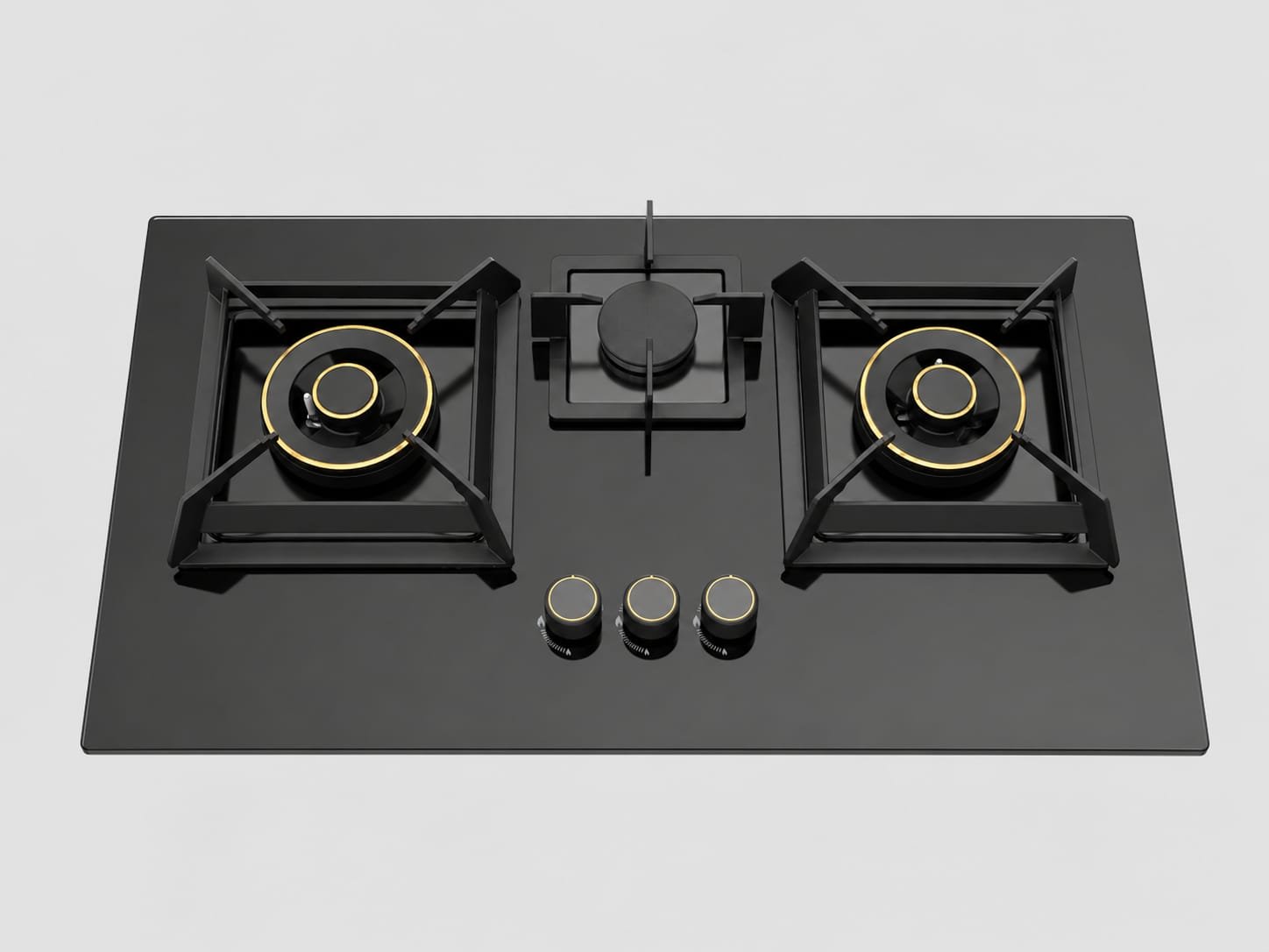 31-Inch 3-Burner Glass Top Hob