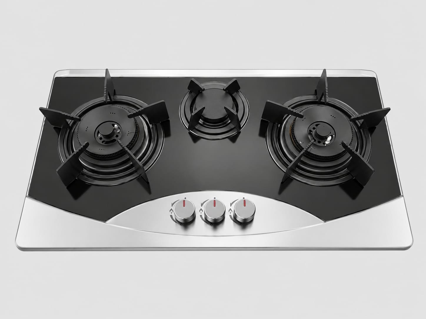 Nix 28-Inch Two-Tone Compact Built-In Cooktop