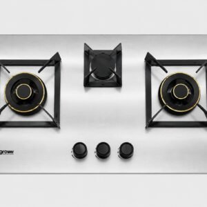 Nix 35-Inch Panoramic 3-Burner Stainless Steel Cooktop